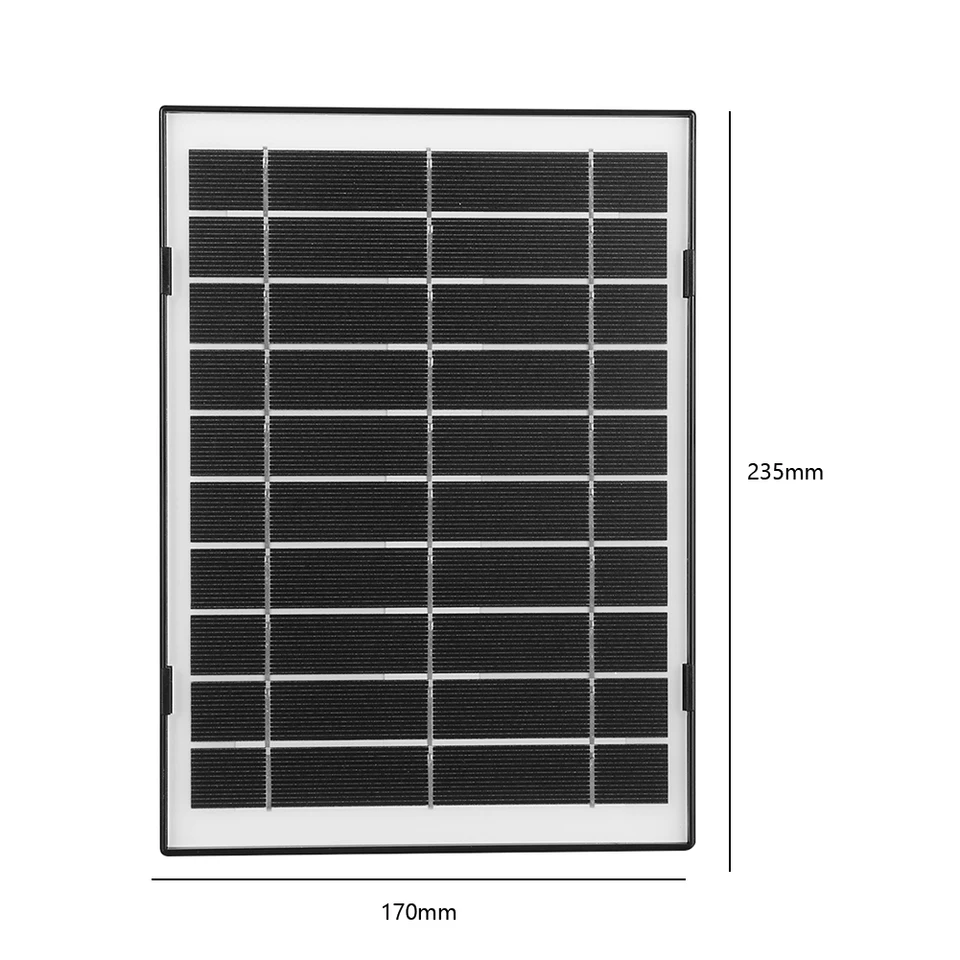 30W Solar Charger for Security Cameras and Devices