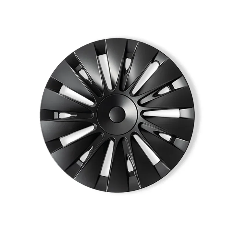 Wheel Hub Caps 4PCS Wheel Cover Full Rim Caps for Tesla Model Y 19 Inch Hubcap Car Replacement