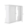 Wireless Wifi Router Shelf Storage Box Wall Hanging Wood-Plastic Organizer Box Cable Power Bracket Organizer Box DIY Home Decor 4