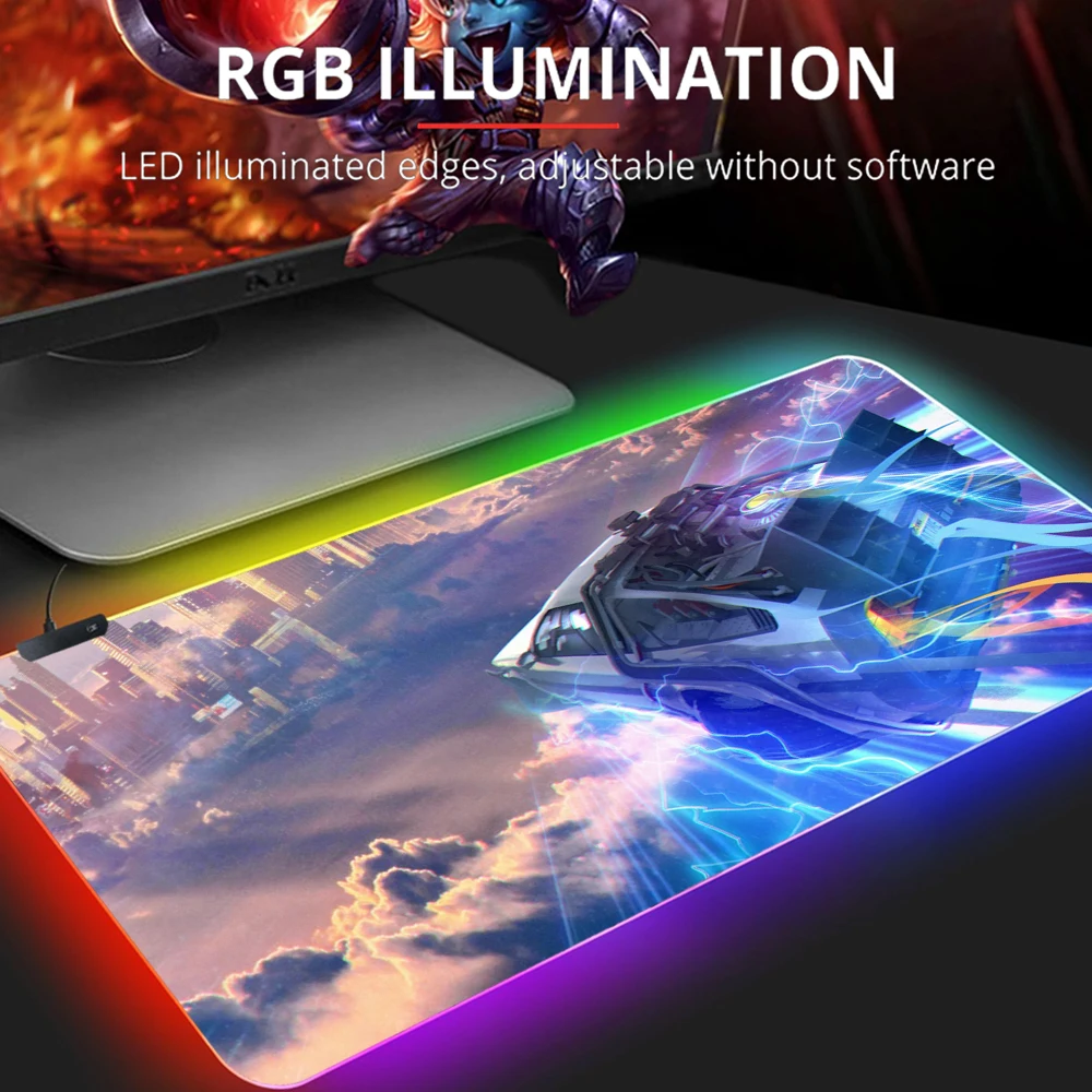 

back to the future RGB mouse pad gamer 900x400 wrist rest notbook mouse mat gaming mousepad New arrival pad mouse desk padmouse
