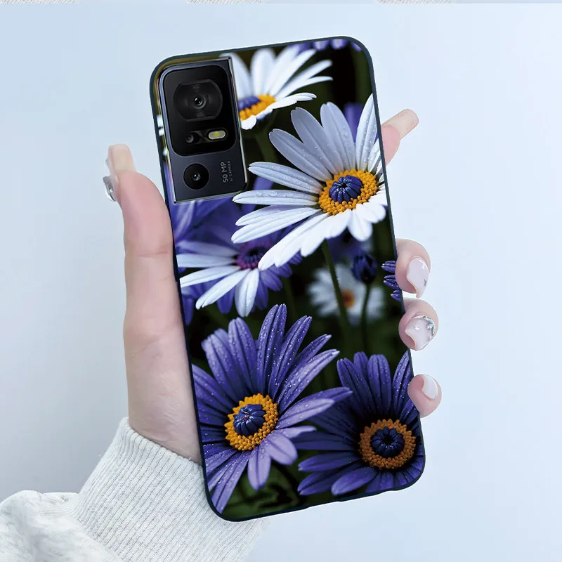 Luxury Cute Cartoon Black Soft Silicone Protective Phone Case