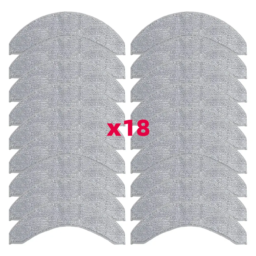 Ultimate Cleaning Accessories Kit: Main Brush, Side Brushes, HEPA Filters, Mop Cloths, and Dust Bags