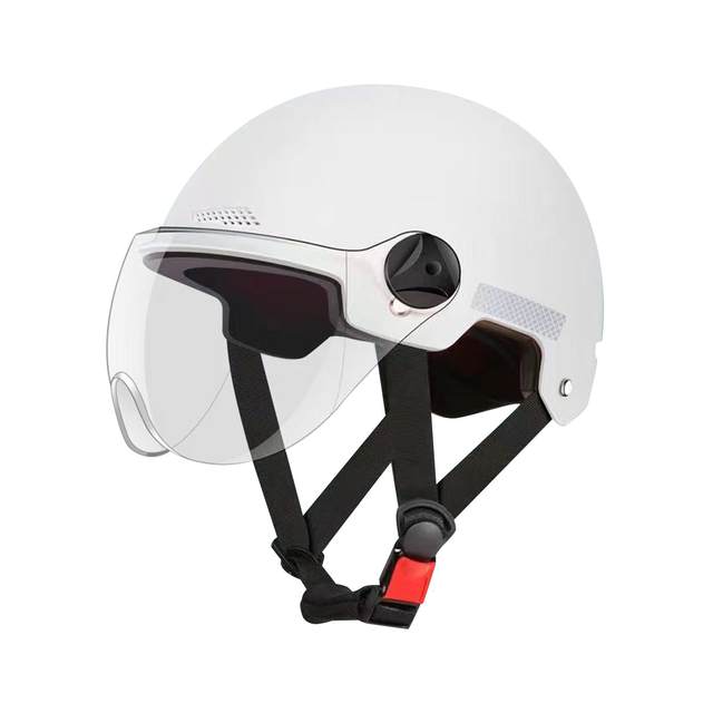 Motorcycle Helmet Comfortable Removable Lining Lightweight Half Face Helmet