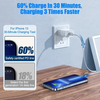 100W Fast Charging Cable For Apple iPhone 14 13 12 11 Pro Max Plus Mini USB C 1M 2M Data Cables Quick Charge Phone Accessories 6