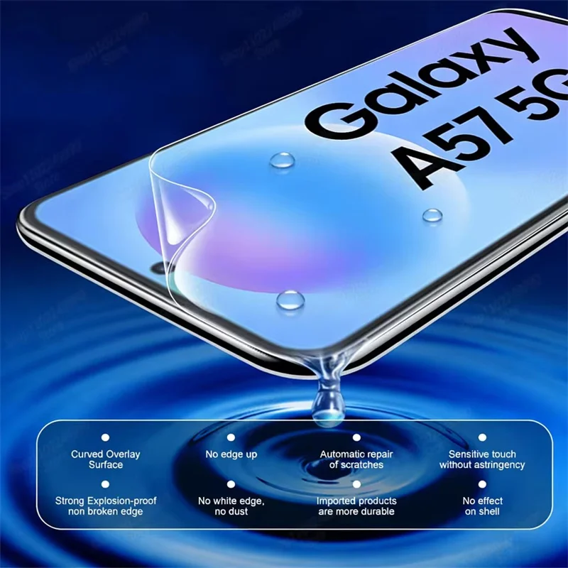 4-Pack Hydrogel Screen Protector Film
