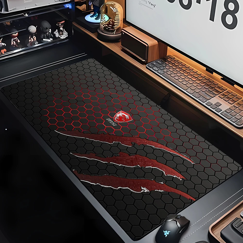 Amer Computer Table Pc Gamer Cabinet Mause Pad 40X90 Pad Per Tappetini Per Mouse Msi Mousepad Company Anime Gaming Desk Mat Deskmat