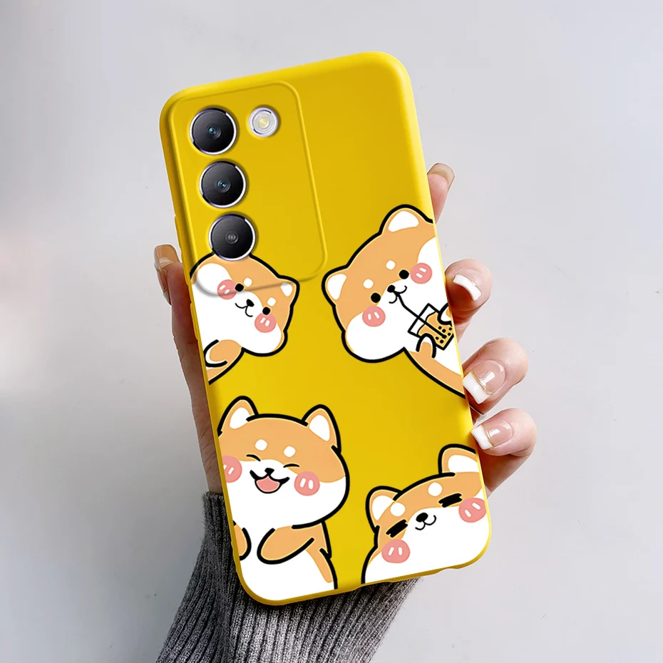 Stylish Painted Soft Silicone Phone Case Cover - Enhanced Protection Bumper