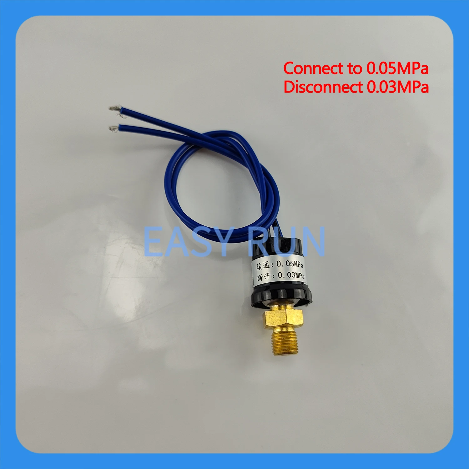 Pressure Switch Oil Pump Alarm Switch Lubrication System Pressure Sensor To Monitor Cut-off And Loss Thread M10*1