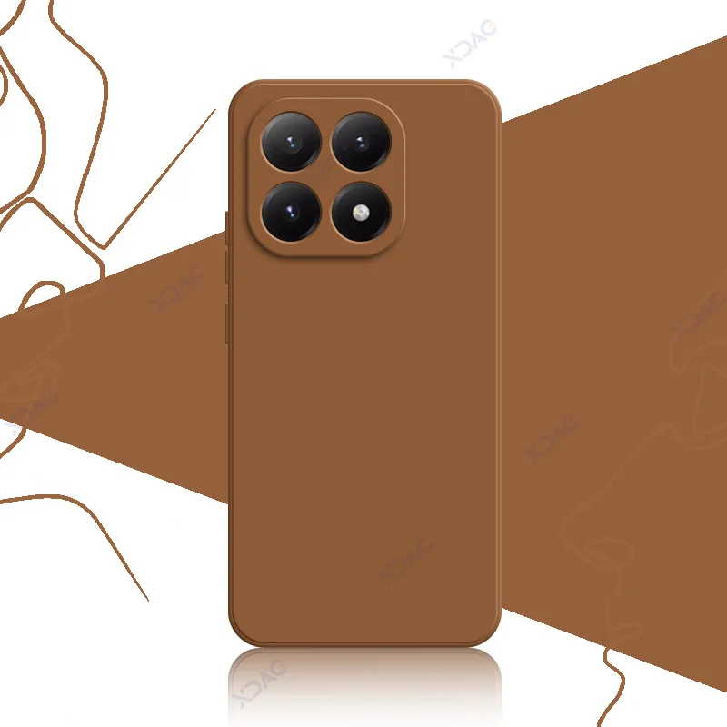 Luxury Waterproof Silicone Back Cover for Mobile Phones - Soft 360° Protection