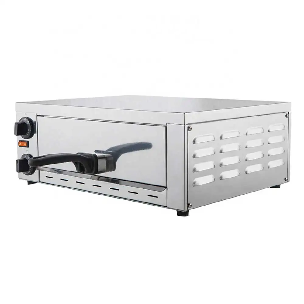 Kommerziellen outdoor pizza 12-zoll elektrische single-schicht pizza ofen toaster pizza ofen