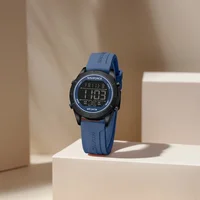 New NAVIFORCE Women's WristWatch LCD Digital Anti Circular Silicone Strap Fashion Sports  Electronic Clock Ladies Simple Watches