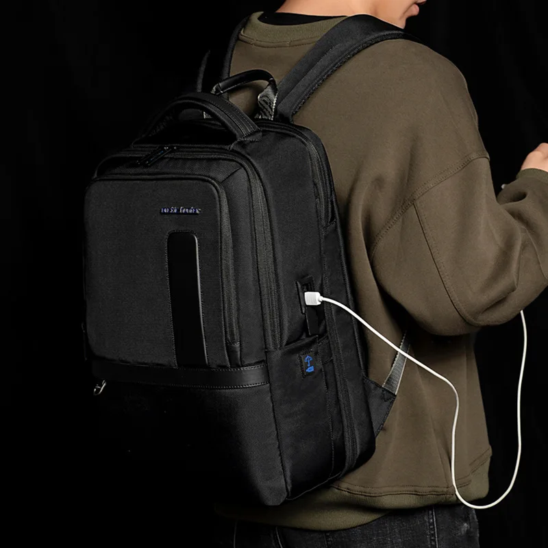 ARCTIC HUNTER High-end Business Backpack Men Can Expand Large-Capacity Business Travel Computer Bag Waterproof Multi-functional 6