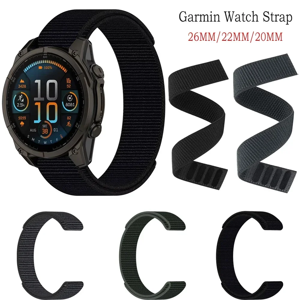 Versatile Nylon Watch Strap with Quick Release Bracelet