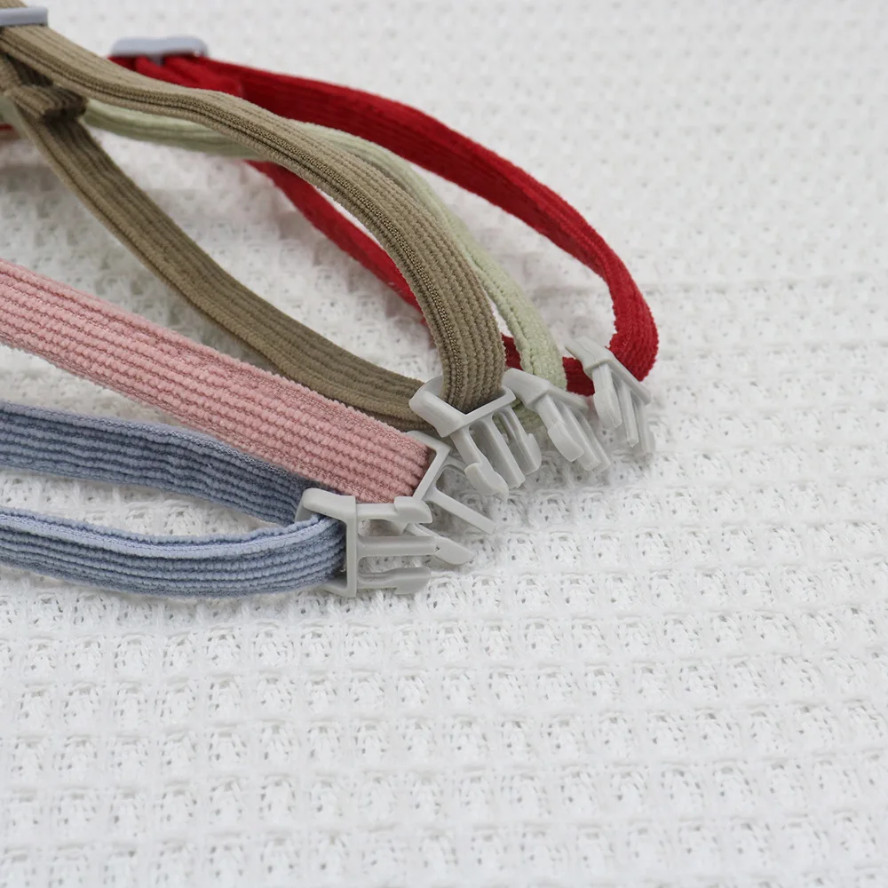 Pet Adjustable Corduroy Cartoon Cat collar Breakaway Cute Neck Collar with Bell for Small Dogs Puppy Kitten Ornaments Things 6