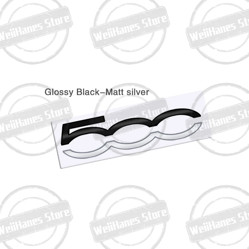 Premium Metal 3D Badge Letter Logo - Car Rear Trunk Body Sticker Emblem Accessory