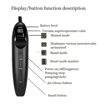 Smart Anal/Penis Pump Male Masturbation Free Combination Masturbation Device Penis Massager Anal Dilator Prostate Massager 18+