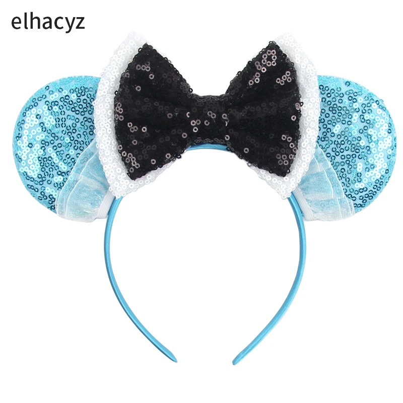 2024 New Trendy Glitter Mouse Ears Headband Sequin 5