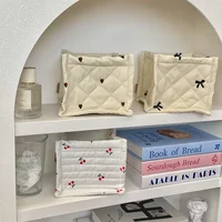 Baby Diaper Bag Quilting Storage Basket Large Capcity Desktop Good Storage Cute Ornaments Storage Baskets Organizer