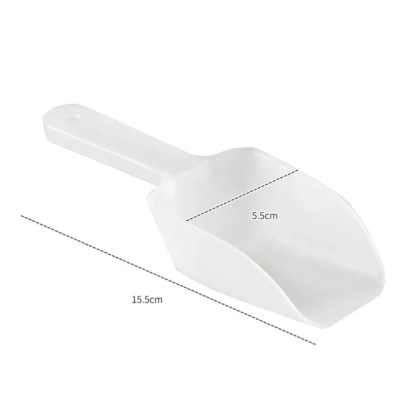 Plastic Ice Shovel Scoop Party Bar Buffet Kitchen Gadget 1Pcs