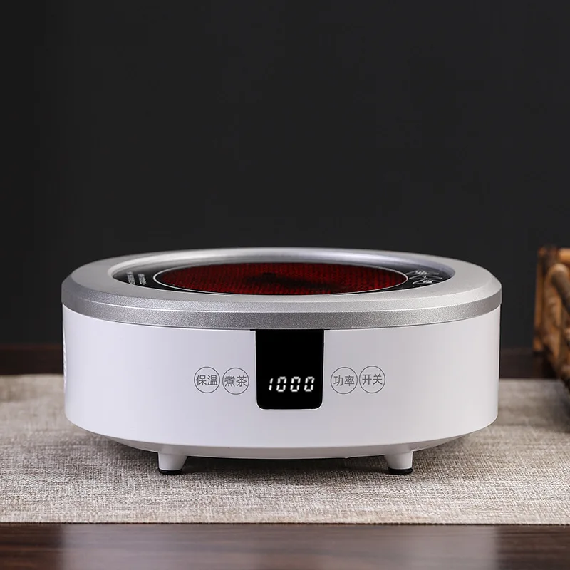 1000W Electric Ceramic Stove 10 Gear Temperature Adjust Office Tea Making Machine Home Water Boiler Smart Kung Fu Tea Stove 220V