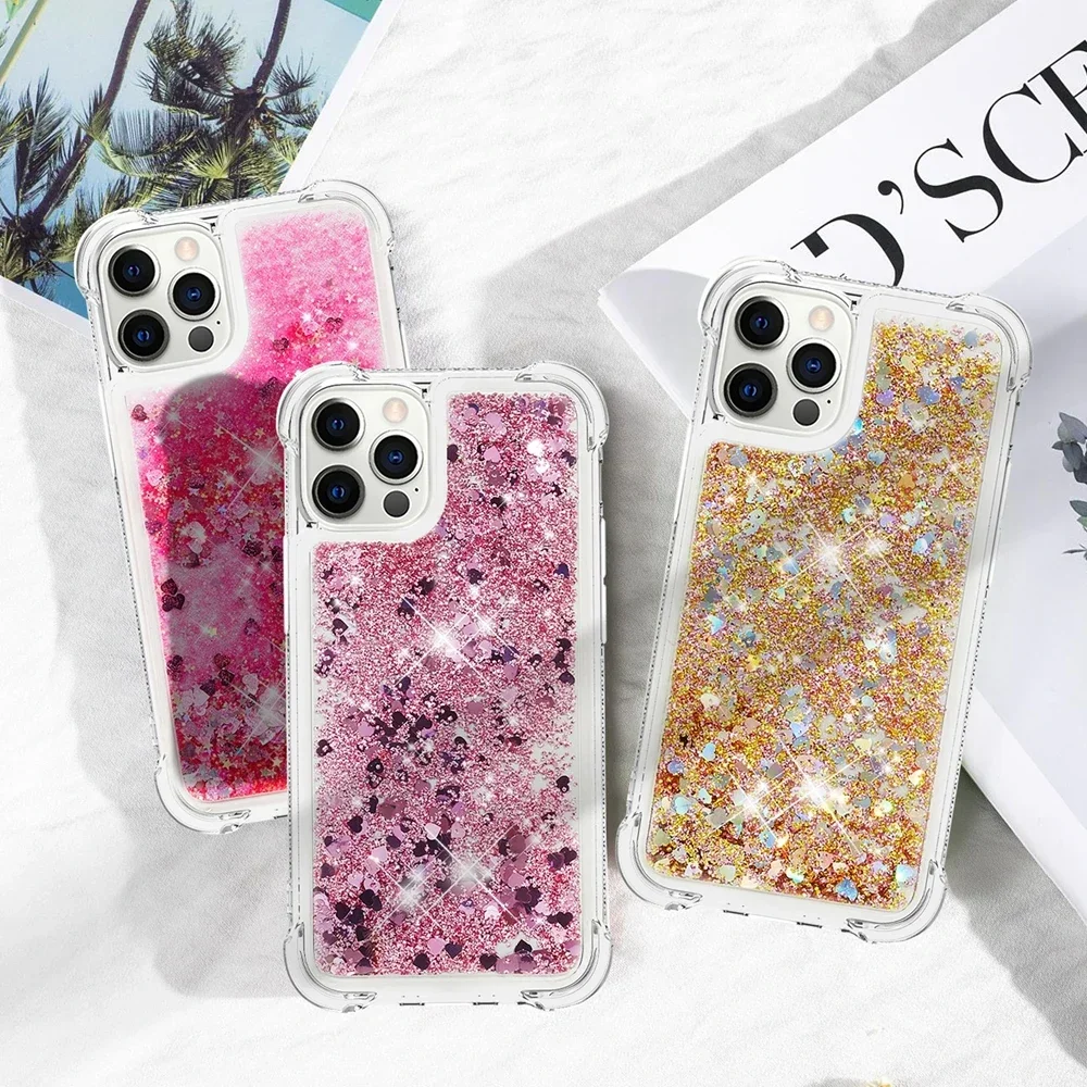 Glitter Dynamic Liquid Quicksand Phone Case