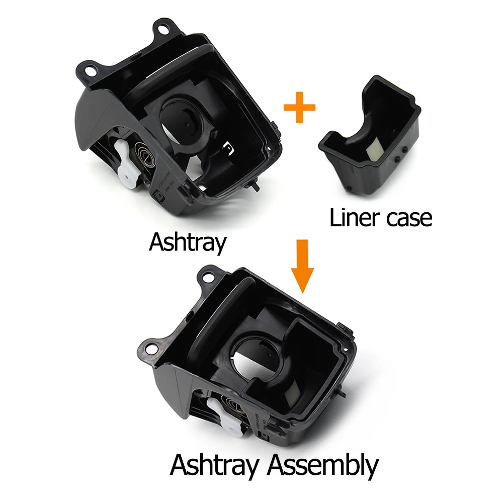 Car Ashtray Box Ashtray Box Car Center Console Ashtray Box Ash Tray Case For Porsche Macan 95B 2014 2015 95B857311,95B857273