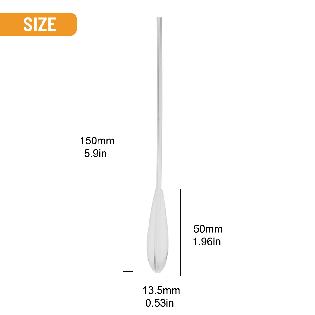 Acrylic 5g-50g Fishing Float Transparent Sinkend Type Casting Bobbers Clear Sinking Fly Fishing Floats Tools Entertainment