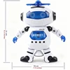 Kids Dancing Robot Toy With Music LED Ligh Electronic Space Walking Rotating Robot Fun Toy For Toddlers Boys Girls Birthday Gift 5