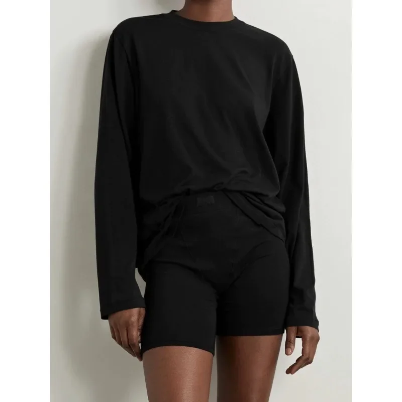 modal-material-elastic-solid-color-basic-long-sleeved-base-layer-t-shirt-women-tops