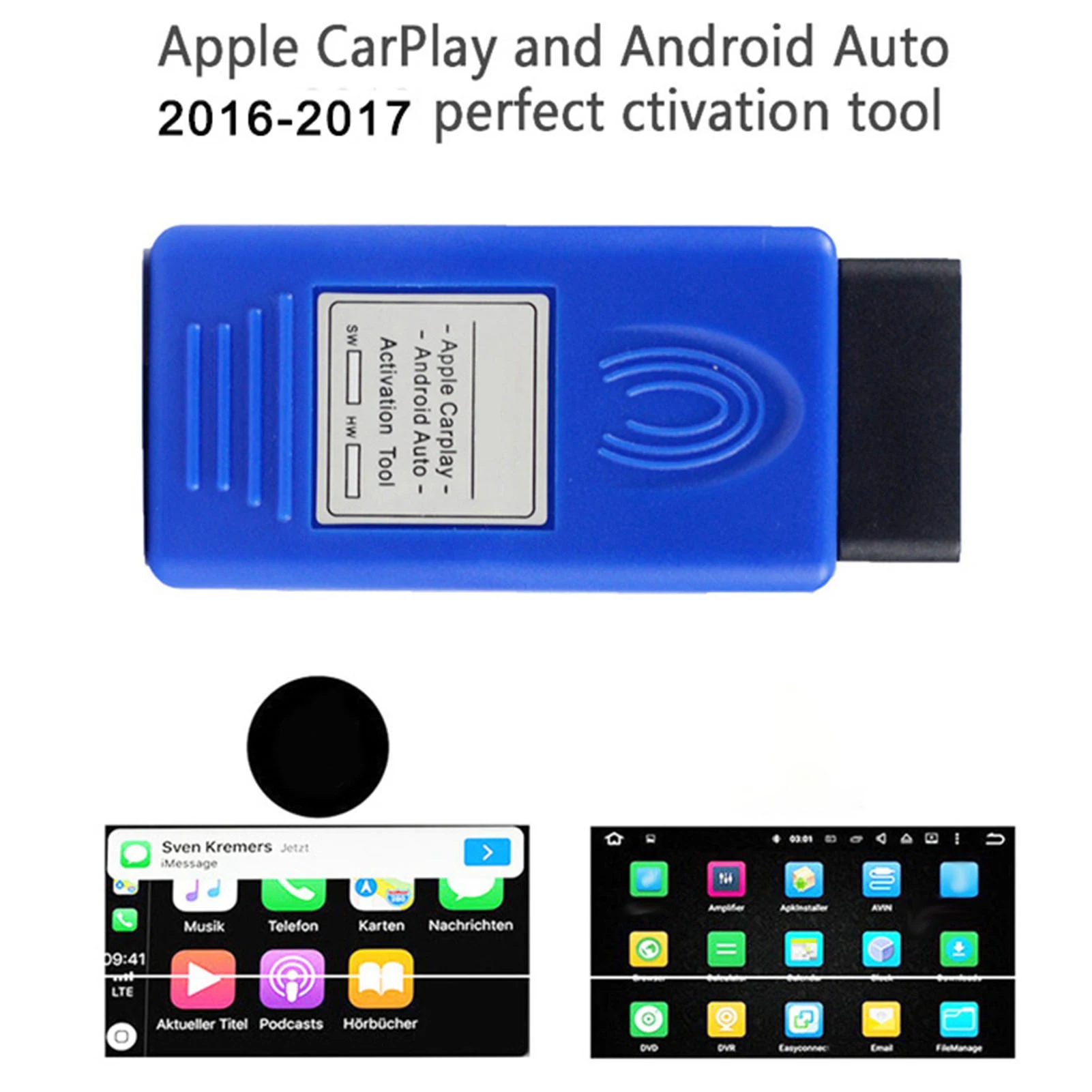 Outil Activation OBD NTG5S1 Pour Mercedes A/B/CLA/GLA/GLE/CLS - Active CarPlay/Android, Plug & Play - 8