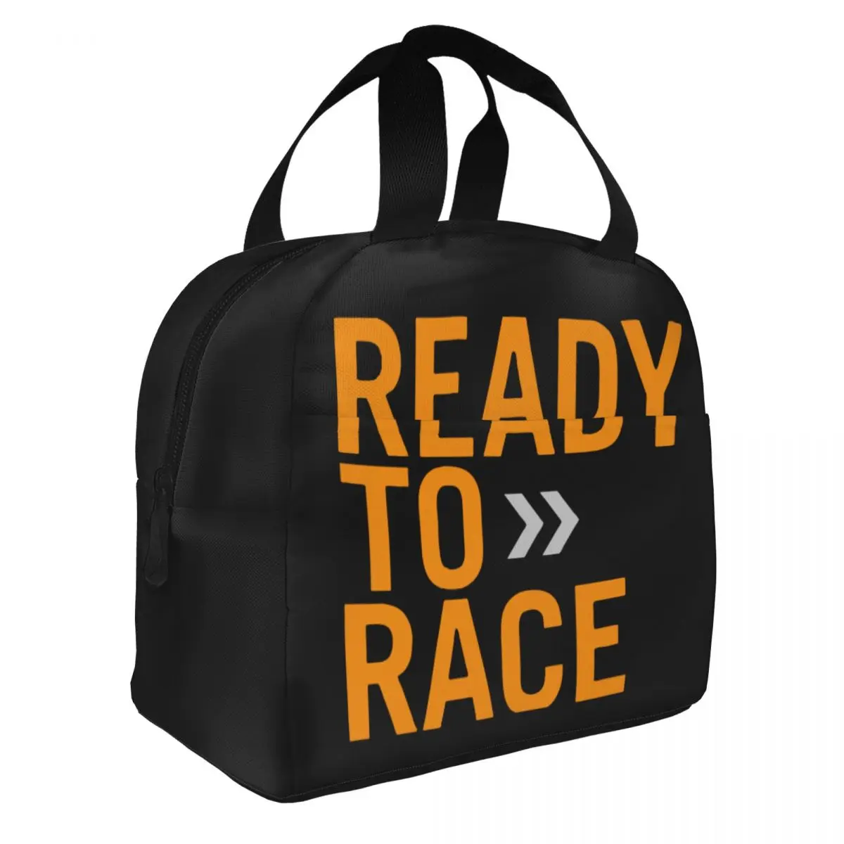 

Изолированная сумка для ланча Ready To Race, герметичный битумный велосипедный контейнер для еды для мотокросса, сумка-холодильник, сумка для ланча, школьный дорожный Ланч-бокс