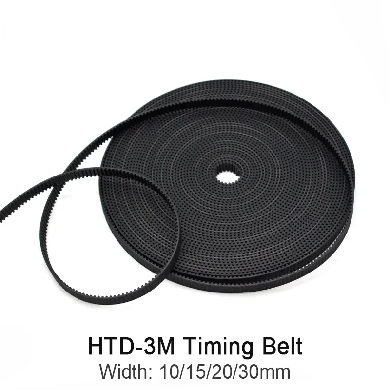 

3M Pitch Timing Belt Width 10 15 20 30mm Open-Ended Transmission Synchronous Belts for CO2 Laser Engraving Cutting Machine