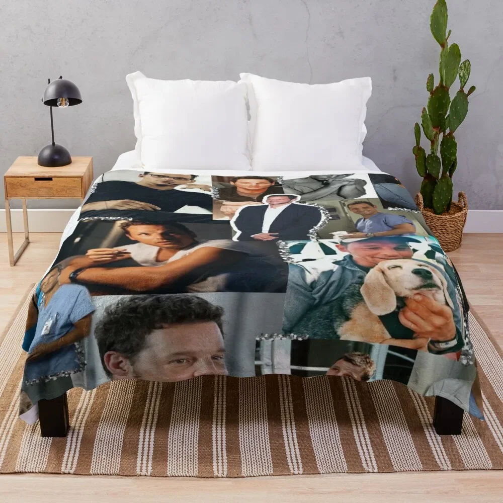 

Alex Karev Collage Throw Blanket for winter Decorative Sofa Custom Blankets