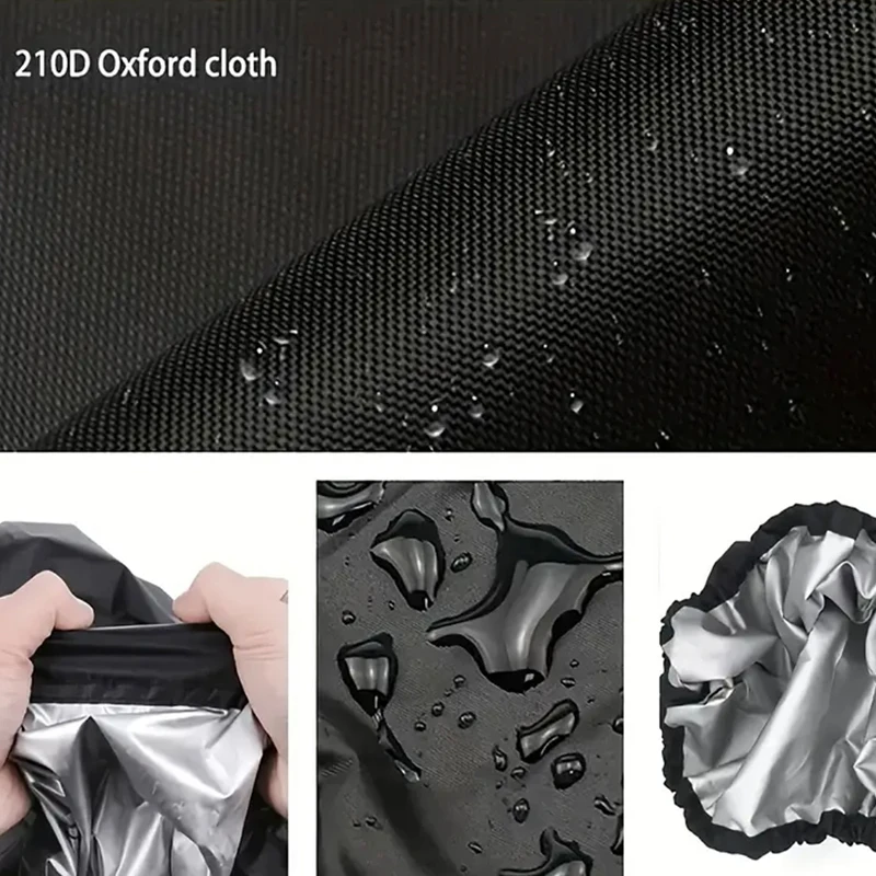 Gas Bottle Cover Waterproof 210D Oxford Cloth Foldable Dustproof UV Resistant Windproof for Kitchen RV Outdoor Cooking
