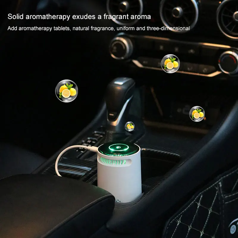 Compact Air Purifier with HEPA Filter and Ionizer