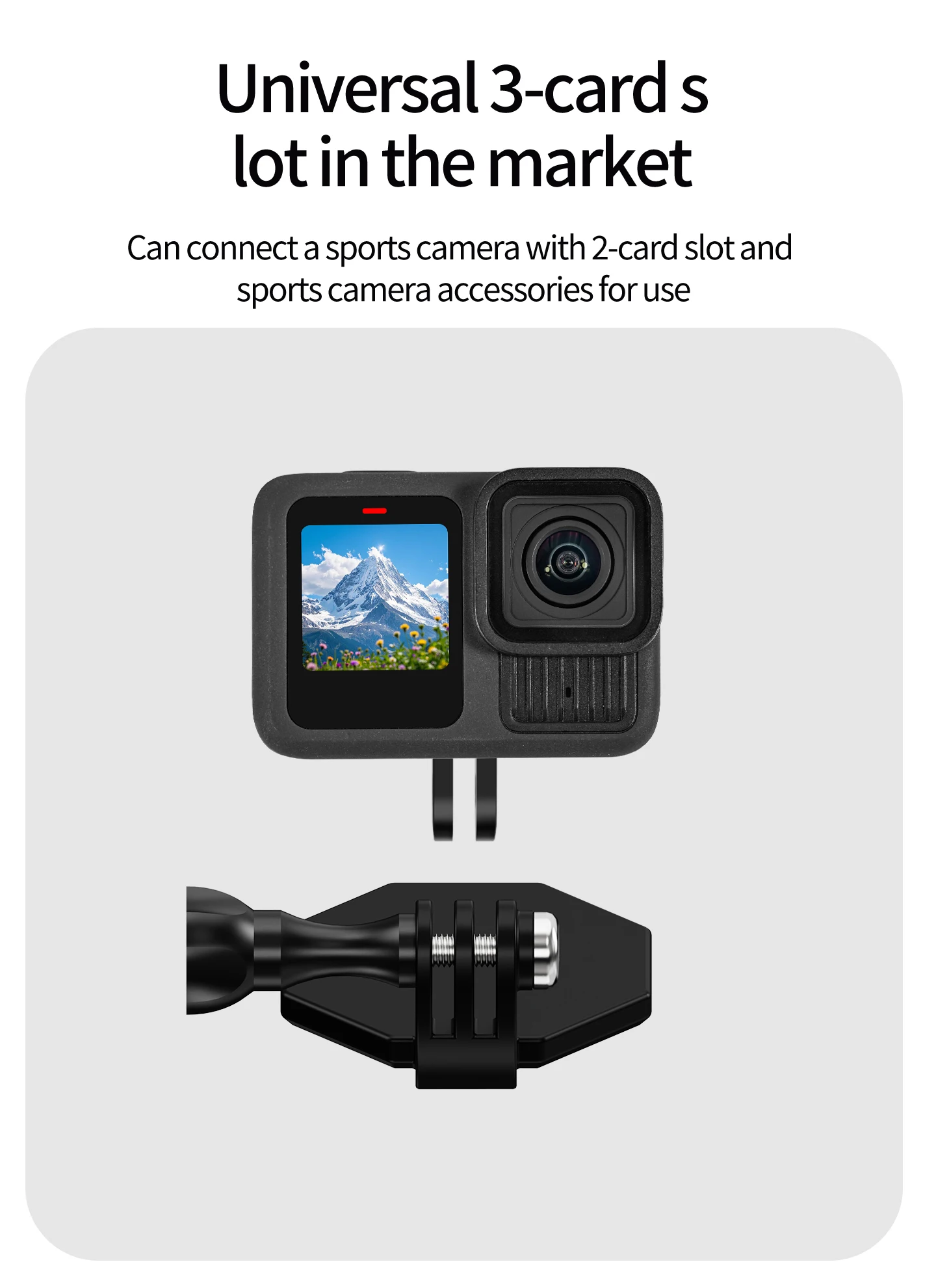 Magnetische Halshalterung für GoPro Hero 13 12 11 10 9 8, Brustgurthalterung, Autohalterung für Insta360 DJI Osmo Action-Kamera-Zubehör – Detail 4