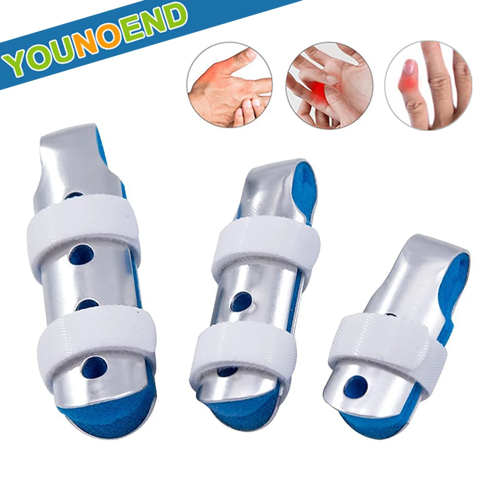 

1/3PCS Metal Finger Splint Finger Support Brace for Arthritis Straightening Broken Finger Protect Stabilizer Recovery Injury
