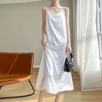 Women's thin summer essential silk material skin-friendly hundred temperament vest dress 2026 new - Image 5