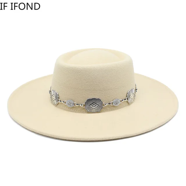 British style luxury fedora hat