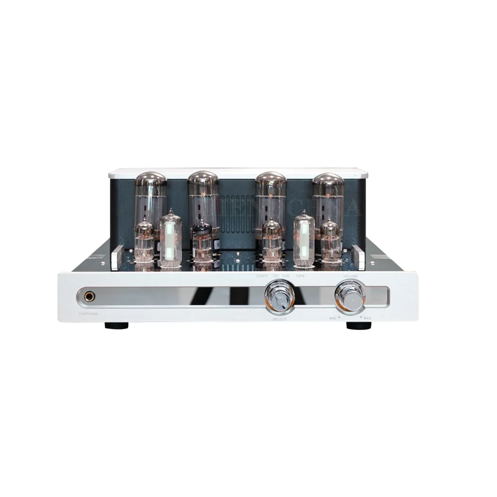 

J-010 YAQIN MC-5881A Integrated Vacuum Tube Amplifier 5881Ax4 Ult Ra-linear Power Amp 2x23W 110V/220V Vacuum Tube Headphone Amp