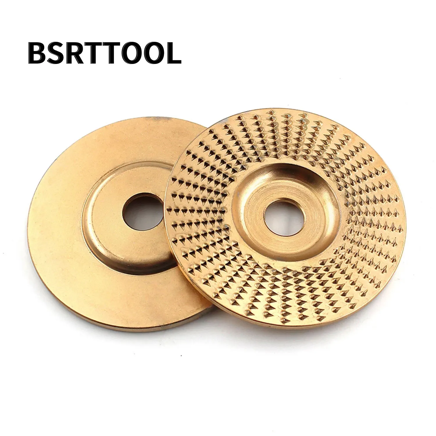 

BSRTTOOL 4" Diamond Polishing Pad For Wood Carving Abrasive Grinding And Rotation High Carbon Steel Surface Metal Abrasive Disc