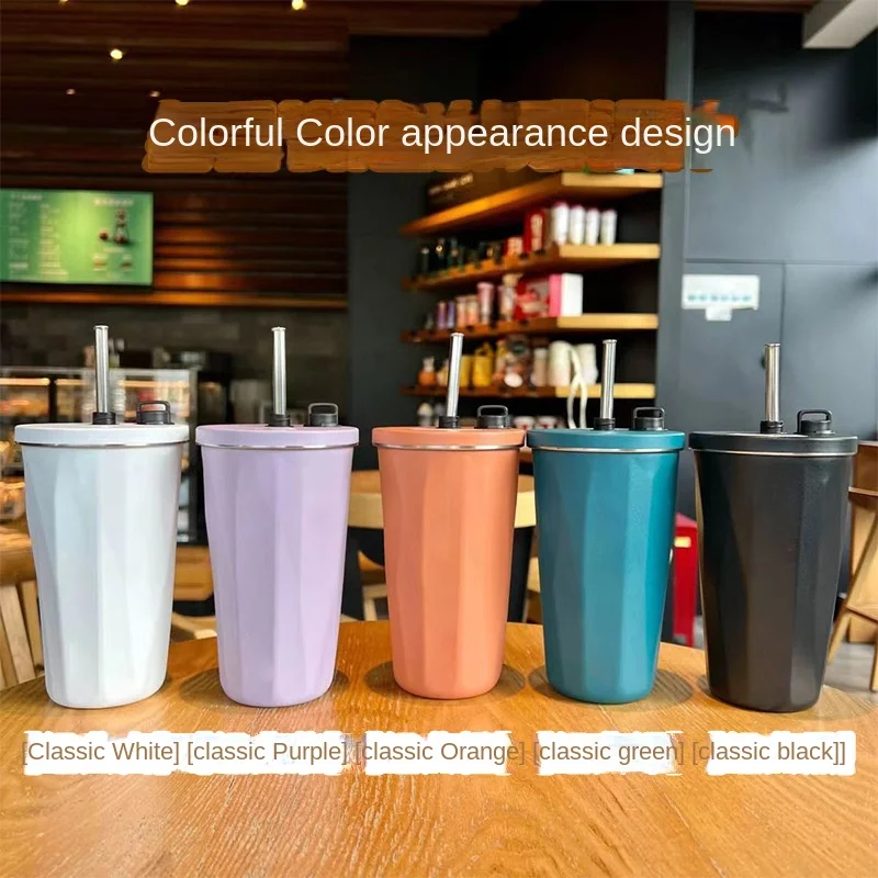 600mlDiamondCoffeeCupVacuumStainlessSteelKeepColdandHotMug