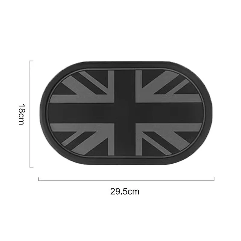 1Pcs Car Dashboard Non Slip Mat Pads MINI Cooper R50 R53 R56 R60 F54 F55 F56 F60 U25 J05 Automotive Interior Decorations car non slip mat non slip dash mat silicone anti slip pad silicone anti skid pad