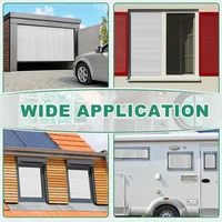 ฟิล์มอลูมิเนียมสองด้านสะท้อนแสงฉนวนกันความร้อนแผ่นโฟมฟอยล์ฟองม้วนสําหรับเก็บความร้อนความร้อน Shield Radiant Barrier 1MX3M 4