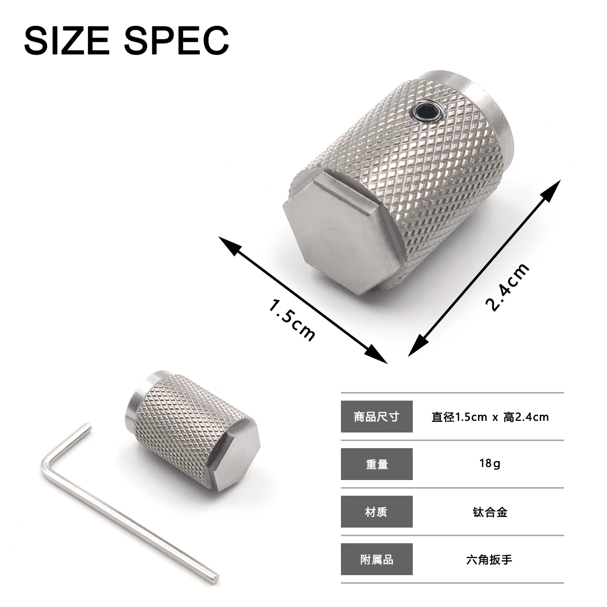 Spider Stove Knob Accessories DIY Modification Blackening Style Aluminum Alloy Titanium Alloy For SOTO ST310 ST340 Camping