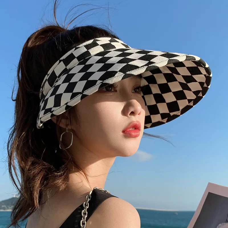 Ymsaid Sun Hats Empty Top Visor Hat 