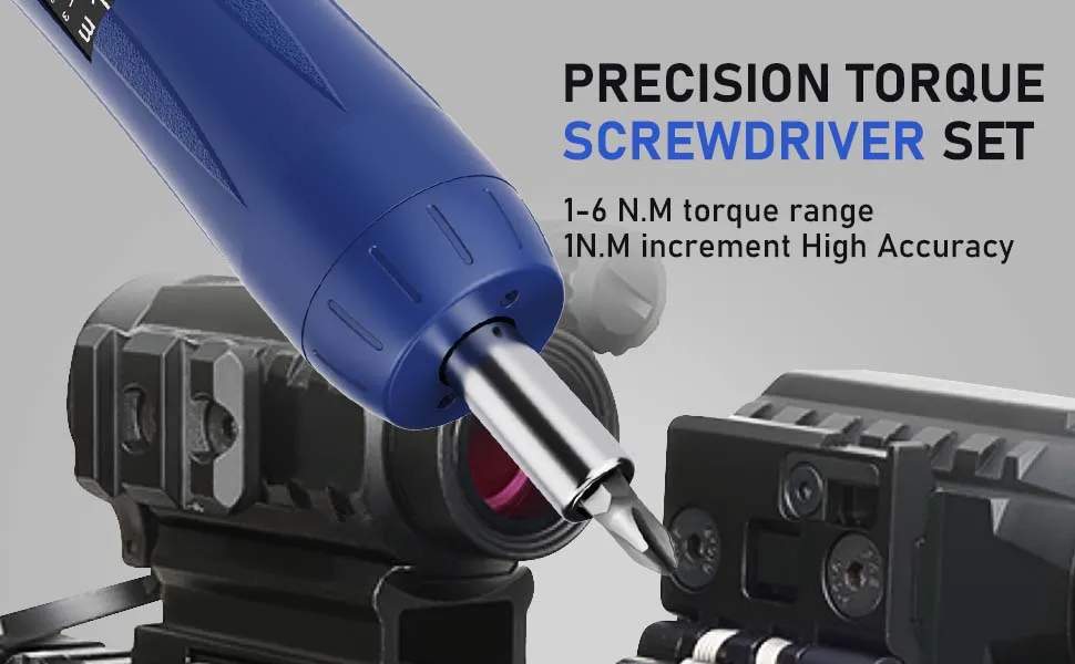 Professional Preset Torque Screwdriver 1-6 Nm 1/4'' Drive Precision Adjustable T