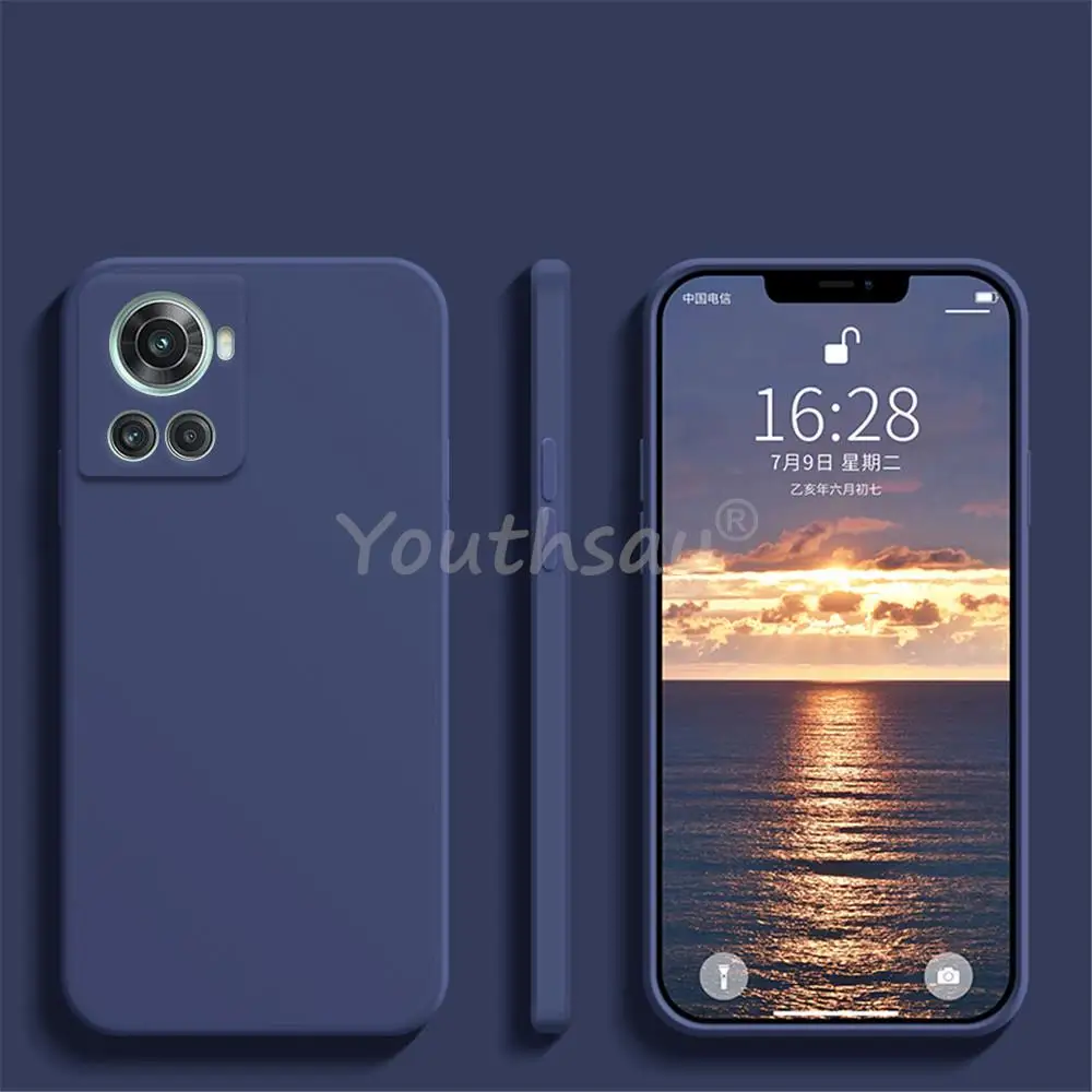 Silicone TPU Protective Case - Sleek Plain Design Cover