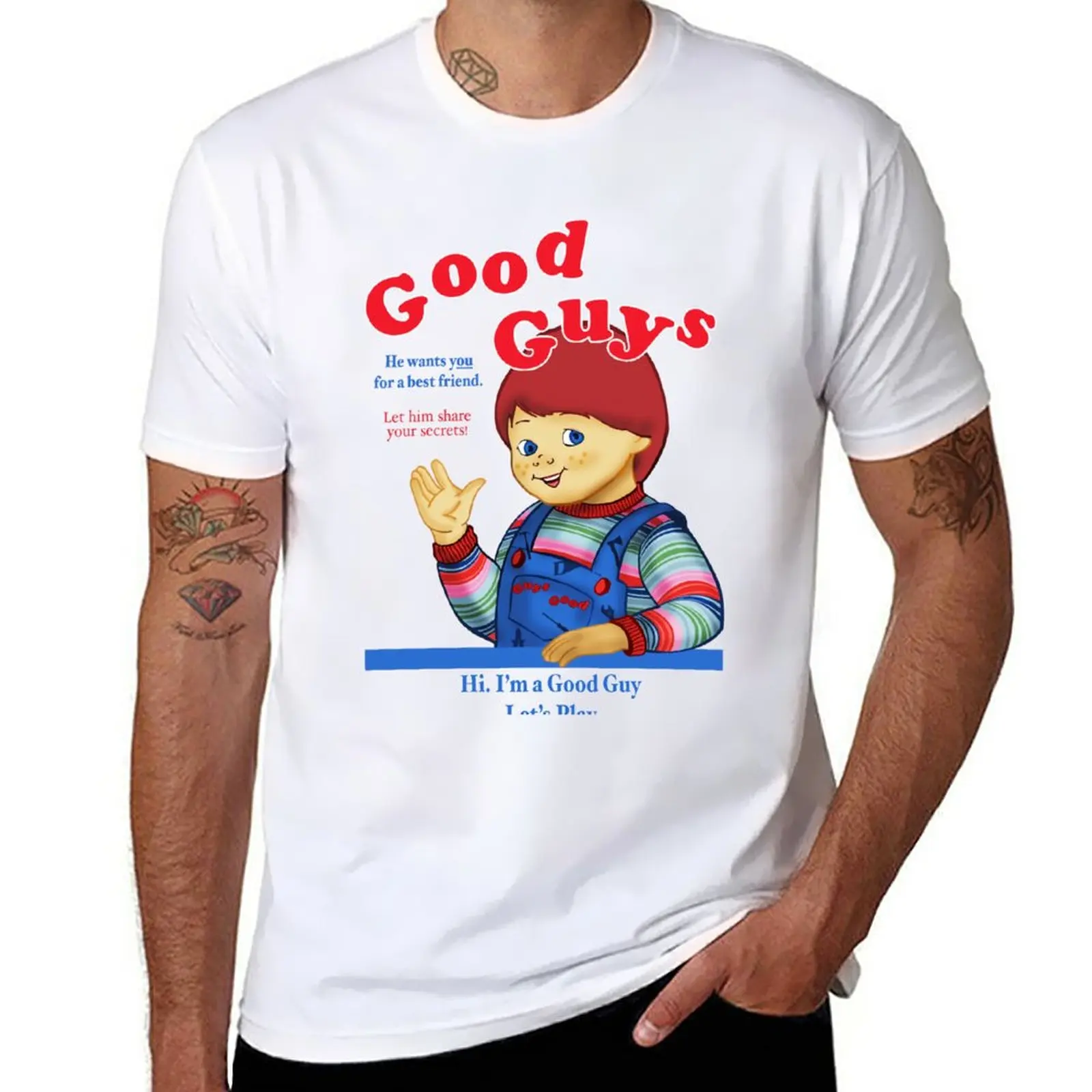 

Good Guys T-Shirt tees heavyweights summer clothes men clothing