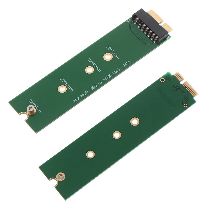 

Hot Sale 1Pc M.2 NGFF SSD to 18 Pin Extension Adapter Card for UX31 UX21 UX21E UX31A